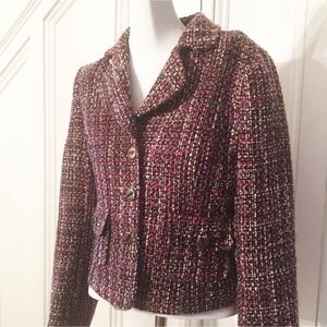 Cynthia Steffe Tweed Blazer Sz 10